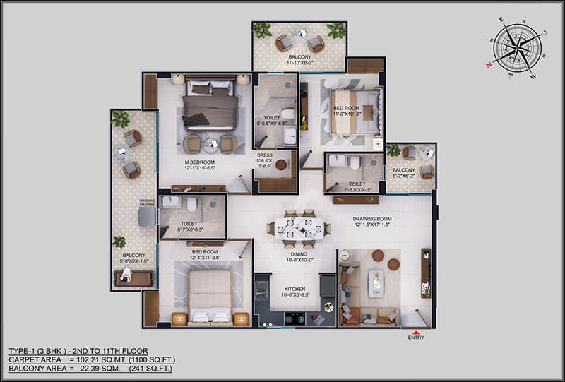 Amba Harmony floor plan