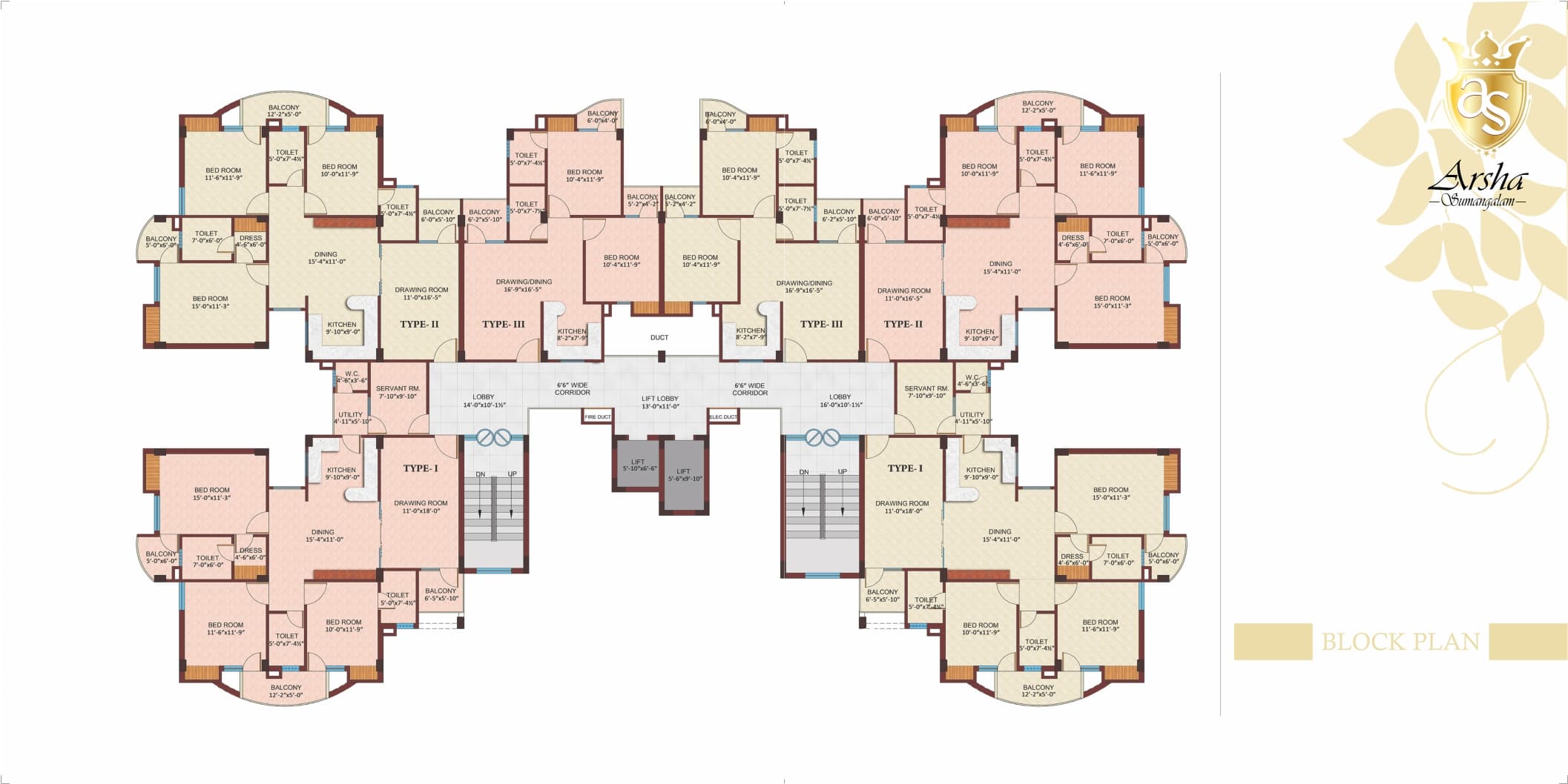 Arsha Sumangalam floor plan