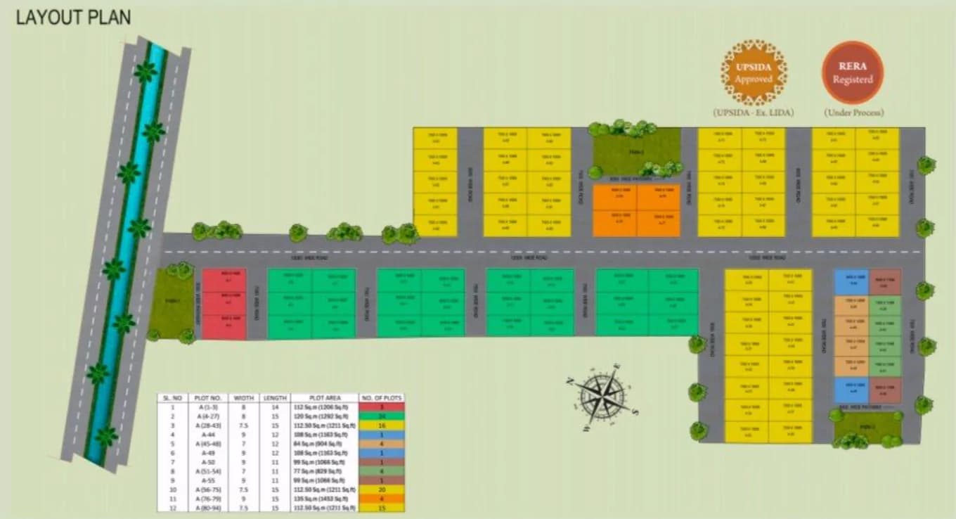 Nakshatra Green floor plan