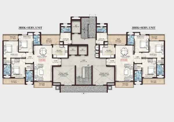 Eiffel Palm Vista floor plan