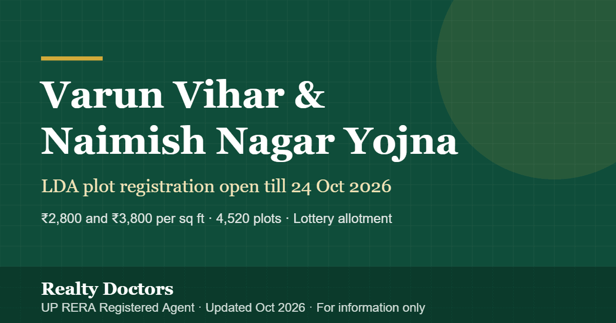 Varun Vihar & Naimish Nagar Yojna: LDA Registration 2026