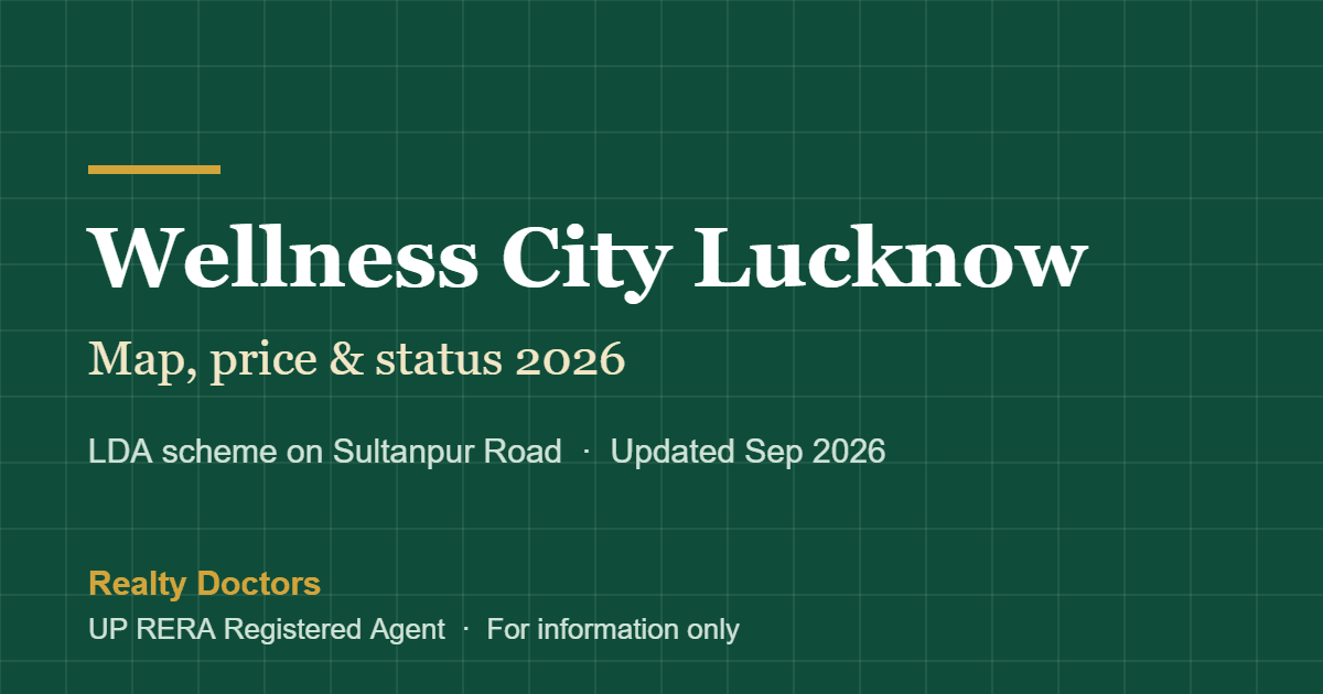 Wellness City Lucknow 2026: Map, Price, Status