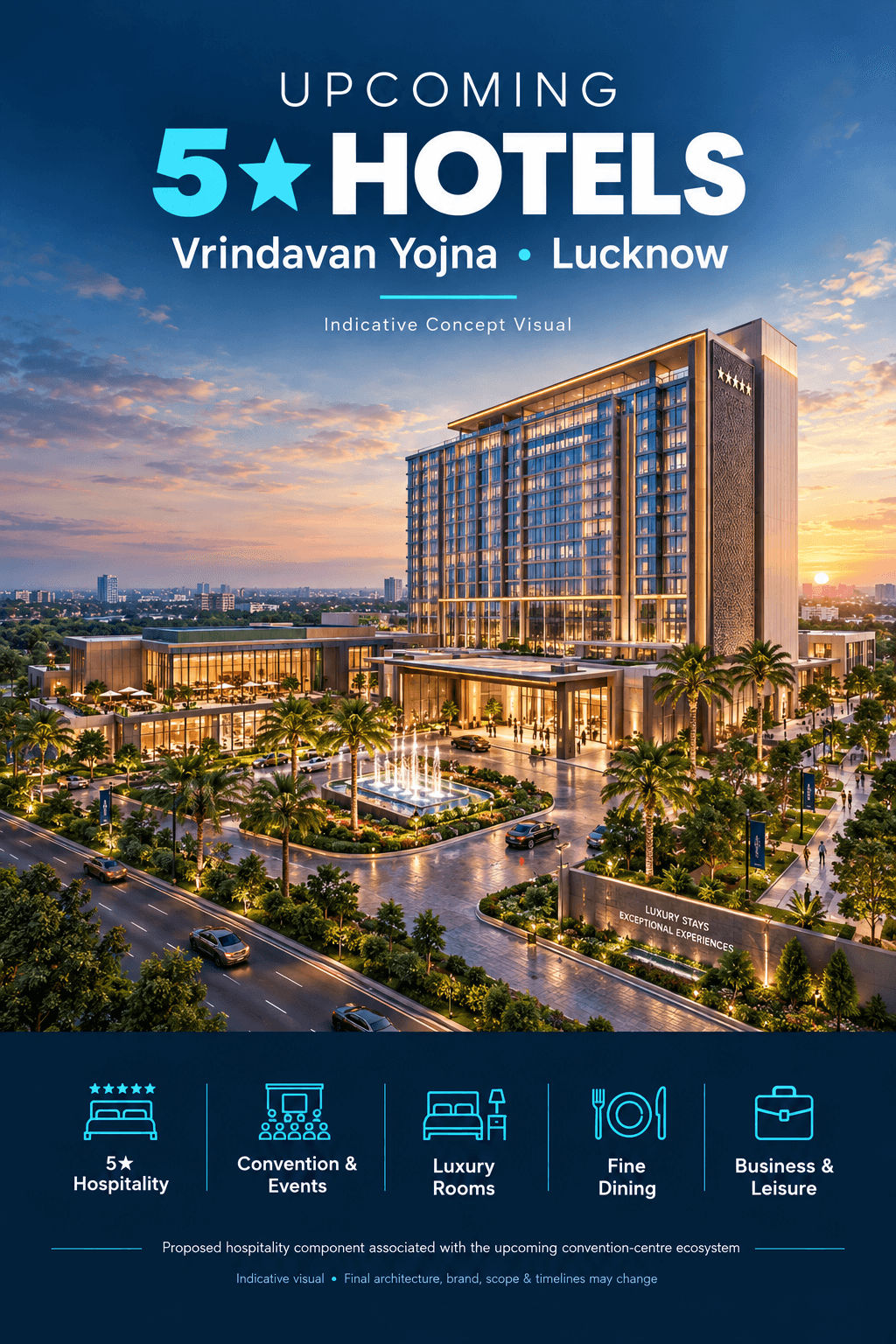 Hotel Plots in Vrindavan Yojna