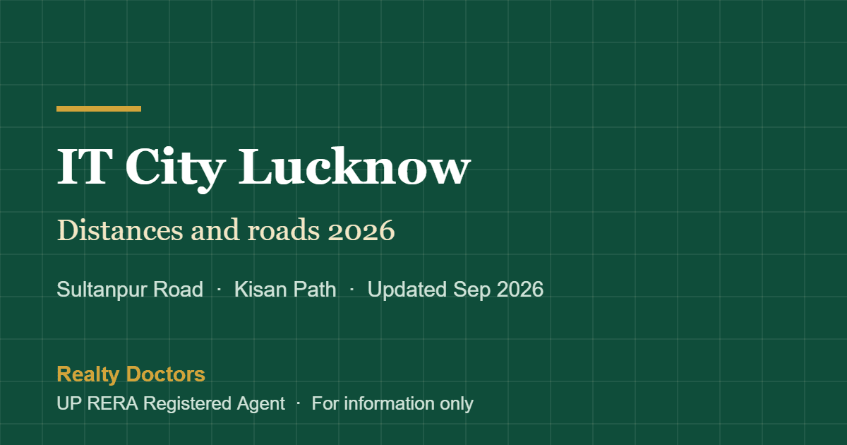 IT City and Saumitra Vihar: Distances and Roads 2026