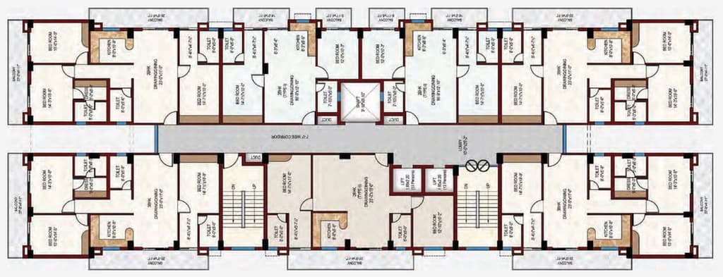 The Woods Kohinoor floor plan
