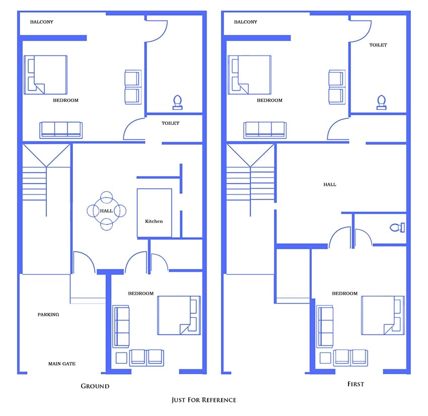 SMJ Suraksha Enclave Villas floor plan