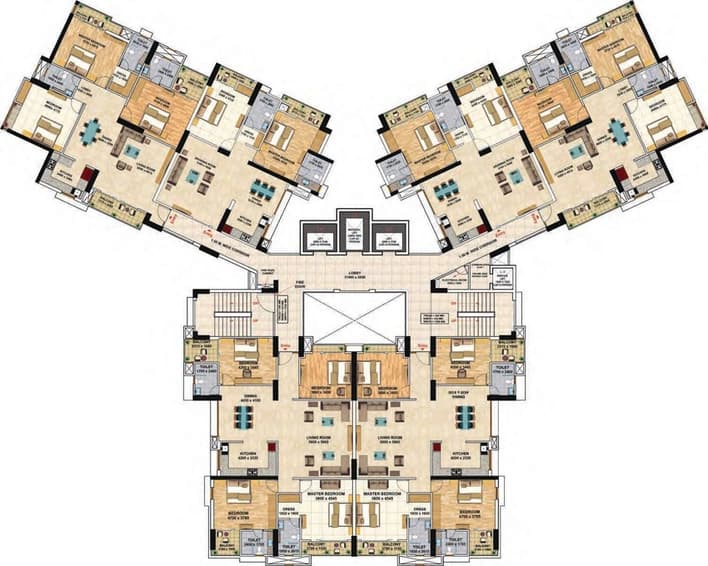 Chandra Panorama floor plan