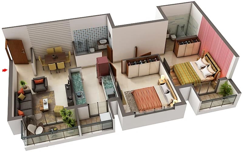 Deserve Elite floor plan