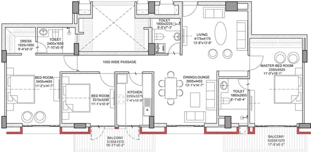 Oranje Castle floor plan