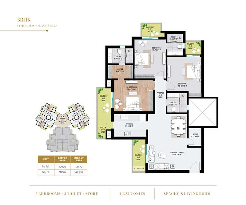 Imperial Estate floor plan