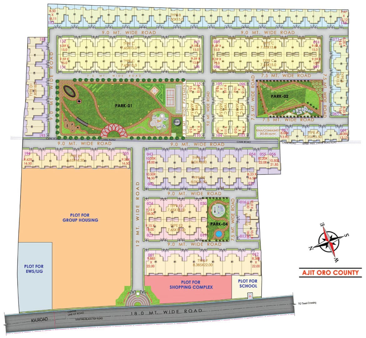 Ajit Oro County floor plan