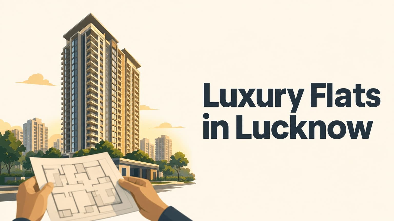 Luxury Flats in Lucknow: What to Check Before You Pay