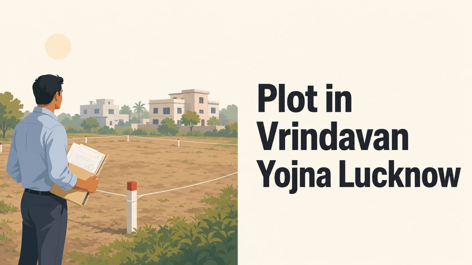 Plot in Vrindavan Yojna Lucknow: What to Check