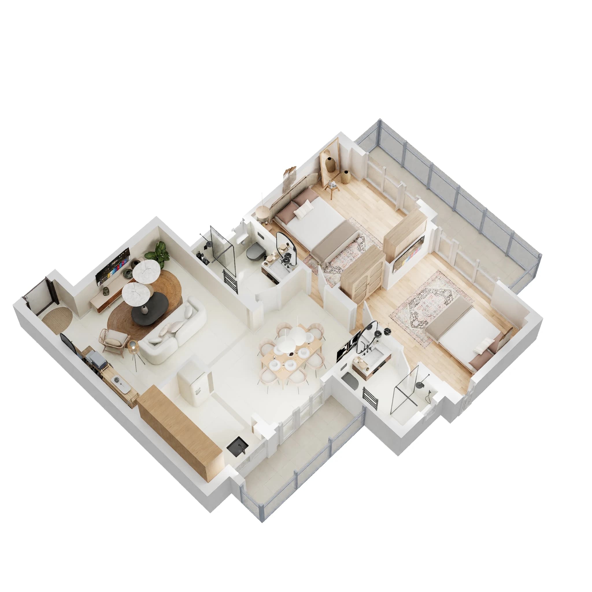 Eldeco Luxa floor plan