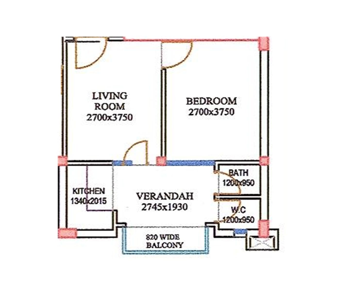 Eldeco Saksham floor plan