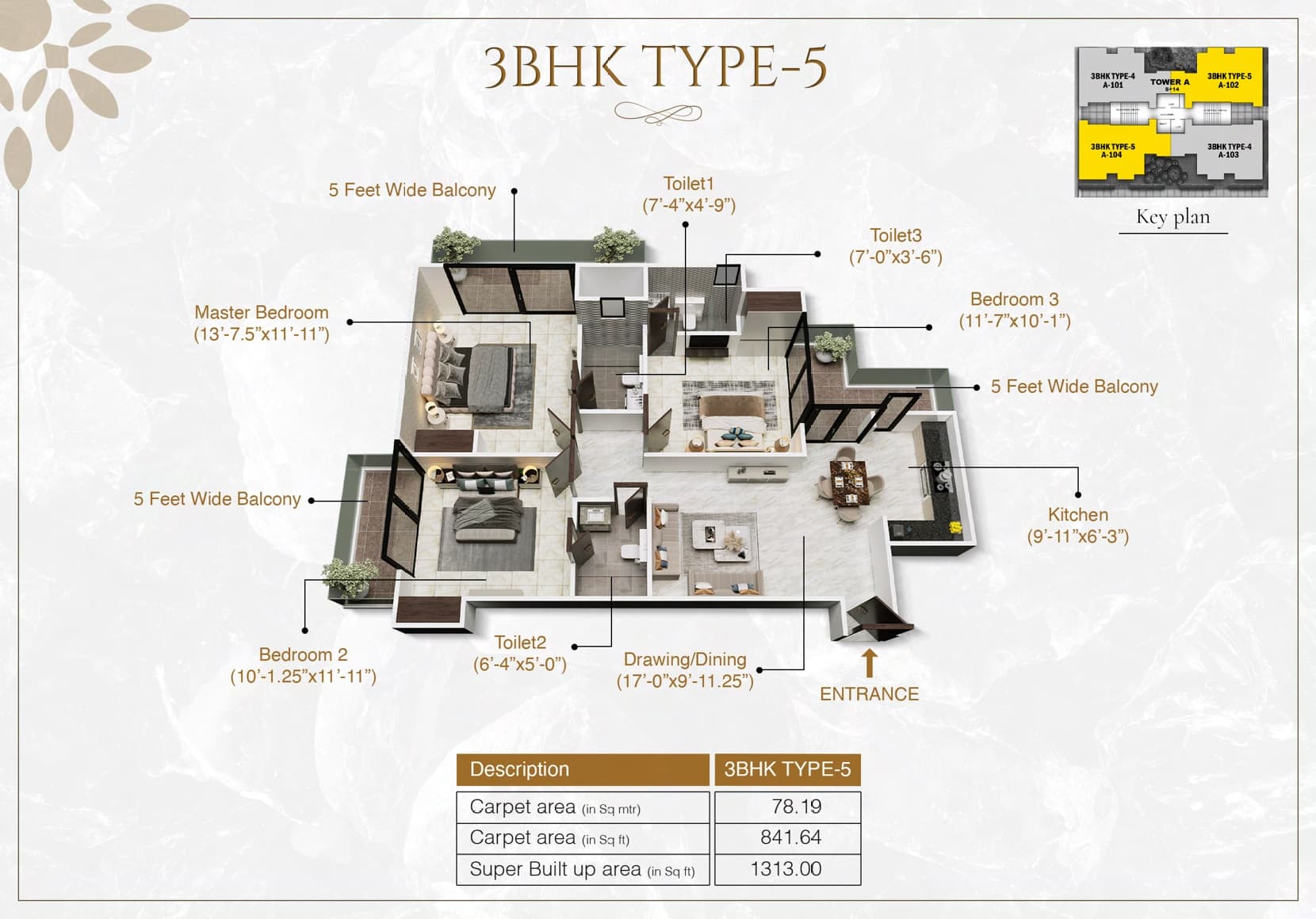 YTT Life and Joy floor plan