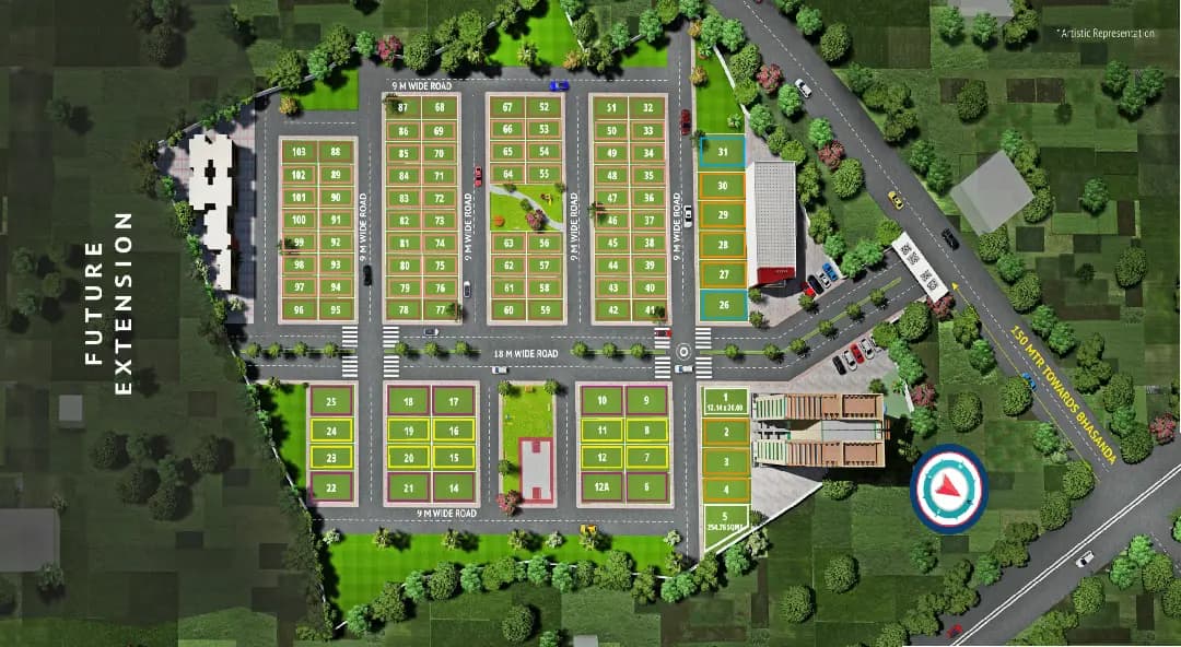 Konark Sun City floor plan