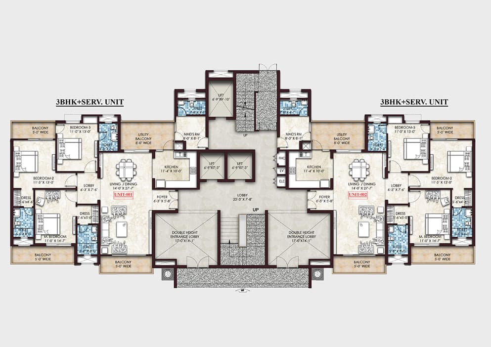 Omaxe Regent floor plan